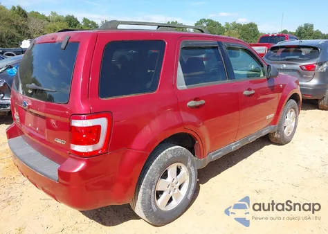 2008 Ford Escape Xlt z USA, uszkodzony, nr VIN 1FMCU93198KD75472